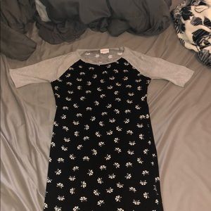 Quarter sleeve tight dress